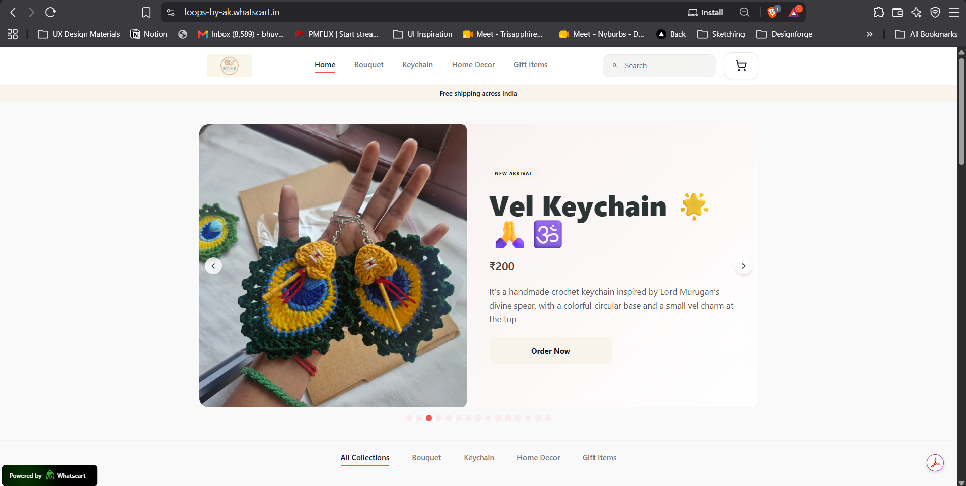 Storefront desktop and mobile interface showcase